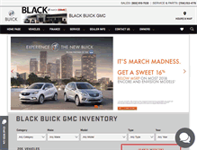 Tablet Screenshot of blackbuickgmc.com